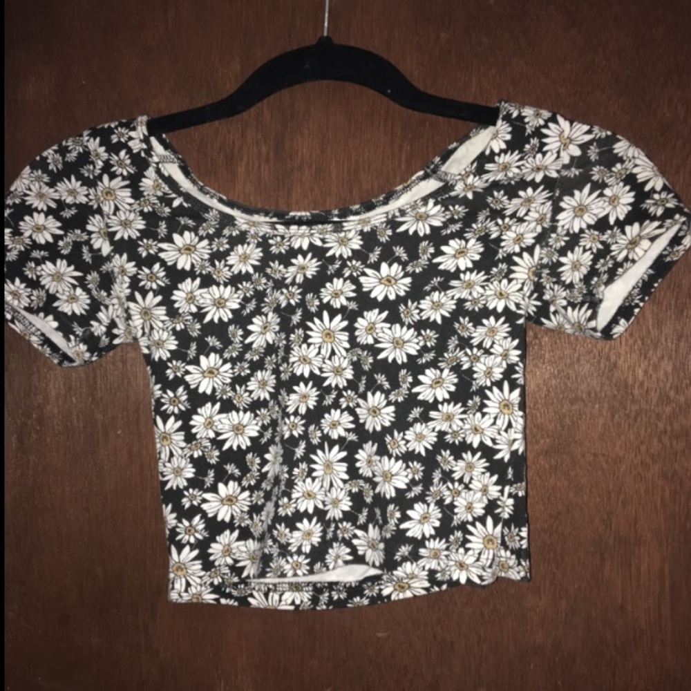 Sunflower crop top